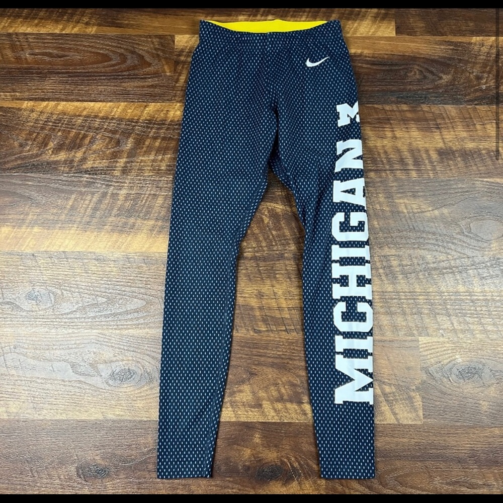Nike Dri Fit University Of Michigan Leggings S